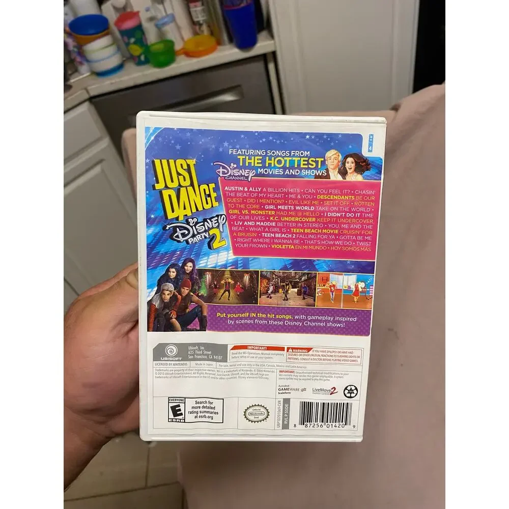 Just Dance: Disney Party 2 (Nintendo Wii, 2015) CIB